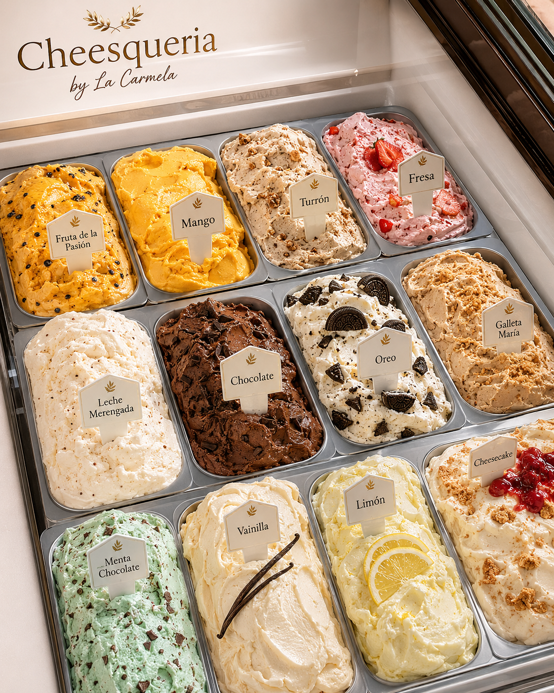Helados cremosos